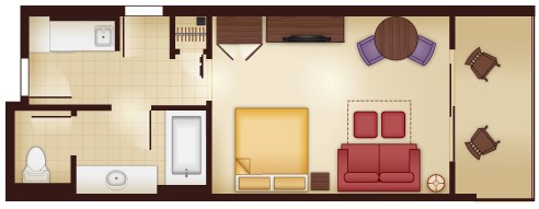 Deluxe Studio Villa - Kidani Village