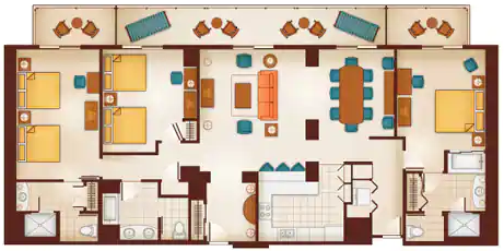 Three-Bedroom Grand Villa