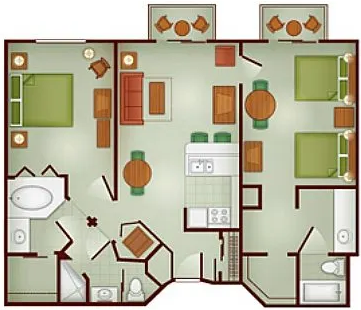 Two-Bedroom Villa