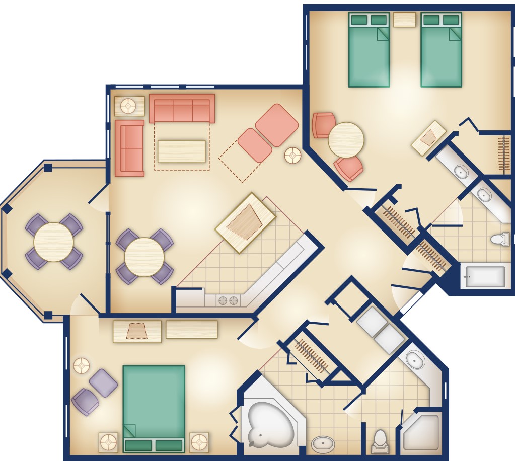 Two-Bedroom Villa